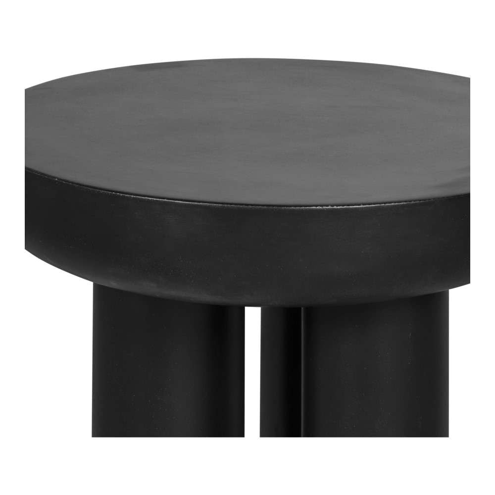 Henry & Mason - Mars 3 Leg Side Table in Black - 3LE-840-BLA-SD veiw 3