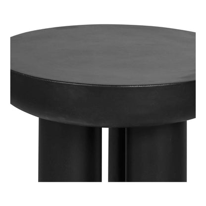 Henry & Mason - Mars 3 Leg Side Table in Black - 3LE-840-BLA-SD veiw 3