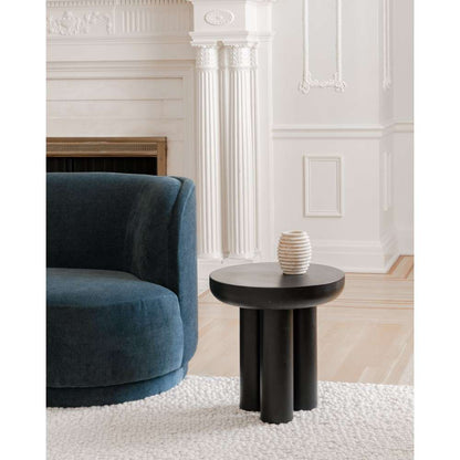 Henry & Mason - Mars 3 Leg Side Table in Black - 3LE-840-BLA-SD veiw 4
