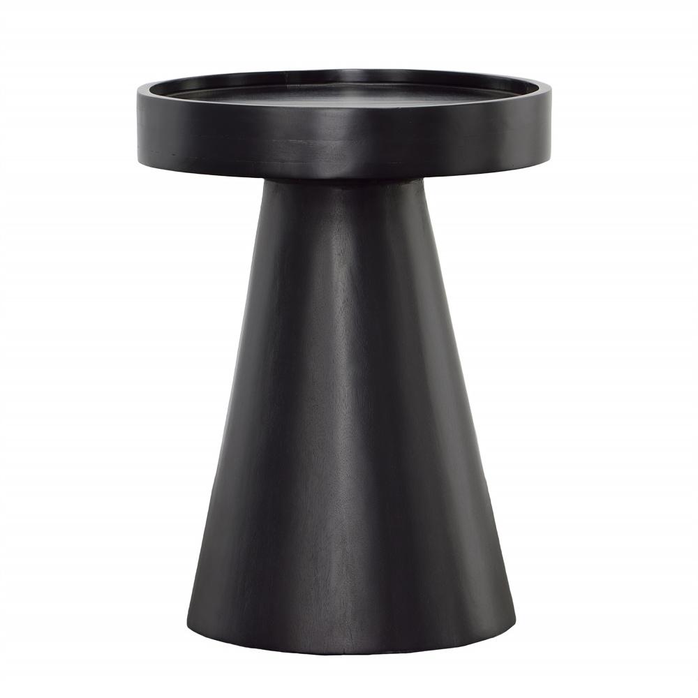 Henry & Mason - Rooke Mango Wood Side Table in Black - DV7910 veiw 1
