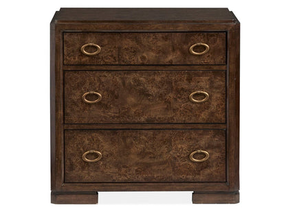 Henry & Mason  -  Rovan Espresso Drawer Nightstand  - AFA01251 view 2