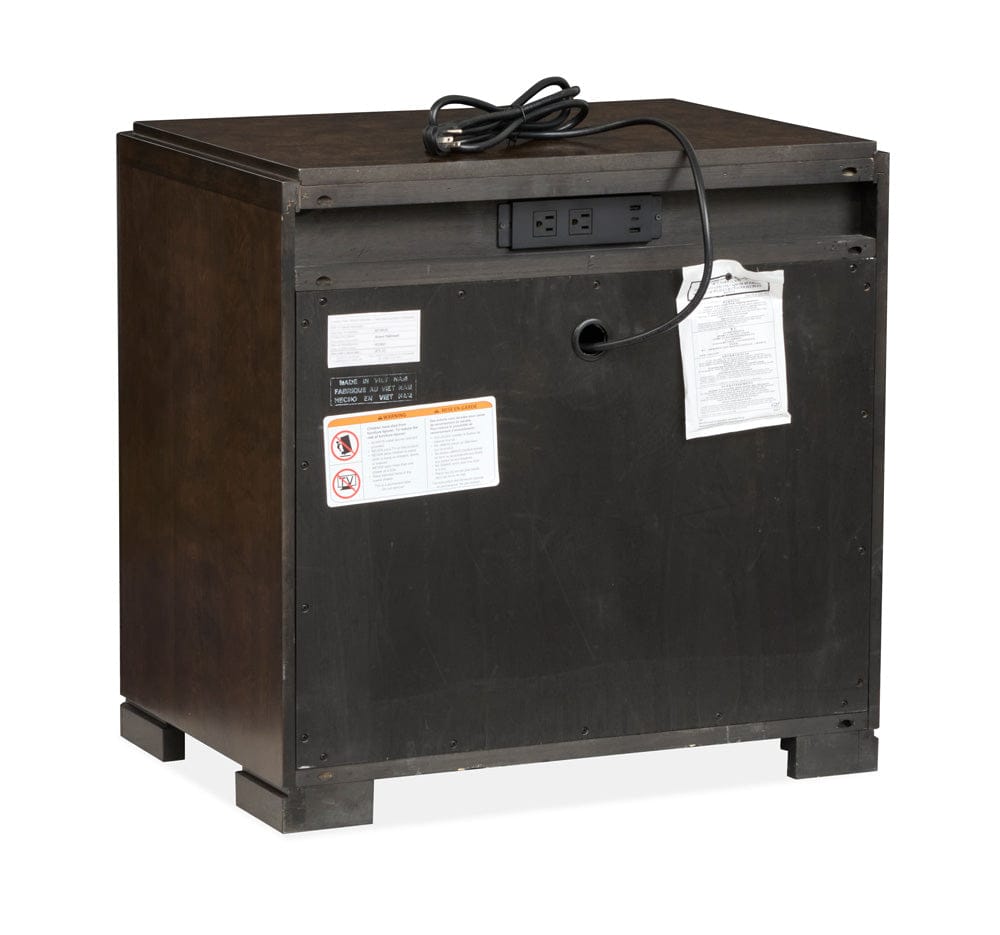 Henry & Mason  -  Rovan Espresso Drawer Nightstand  - AFA01251 view 4