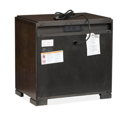 Henry & Mason  -  Rovan Espresso Drawer Nightstand  - AFA01251 view 4