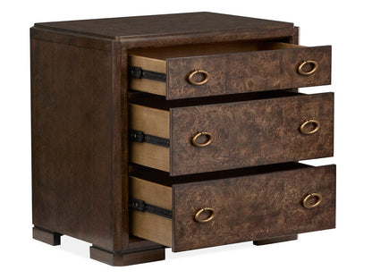 Henry & Mason  -  Rovan Espresso Drawer Nightstand  - AFA01251 view 5