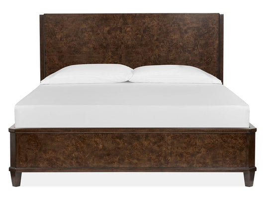 Henry & Mason  -  Rovan Espresso King Panel Bed  - AFA01252 view 2