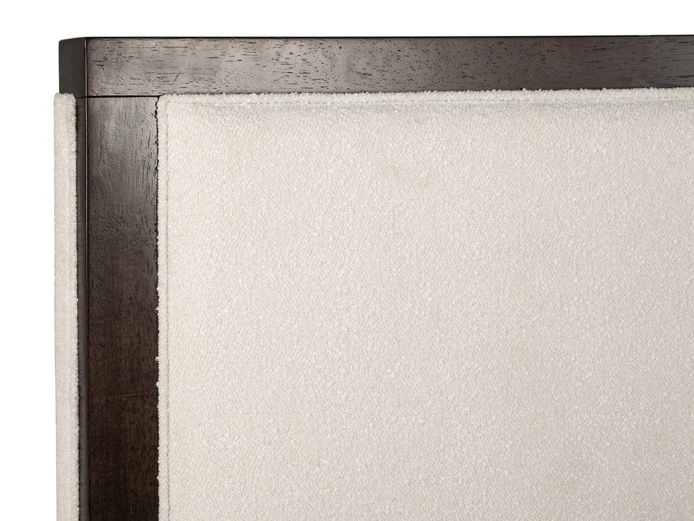 Henry & Mason  -  Rovan Espresso Queen Upholstered Panel Bed  - AFA01257 view 4