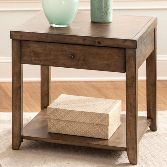 Henry & Mason - Russell 3 Piece Set (1 Cocktail & 2 End Tables) in Nutmeg - AFA03098 view 2