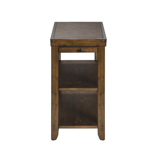 Henry & Mason - Russell Chair Side Table in Nutmeg - AFA03096 view 1