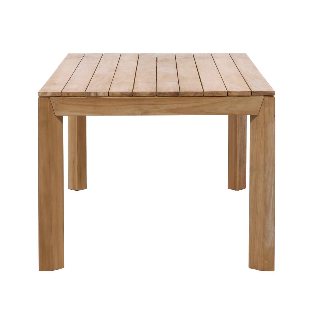 Henry & Mason - Rutger Outdoor Dining Table Natural - DV7688 veiw 3