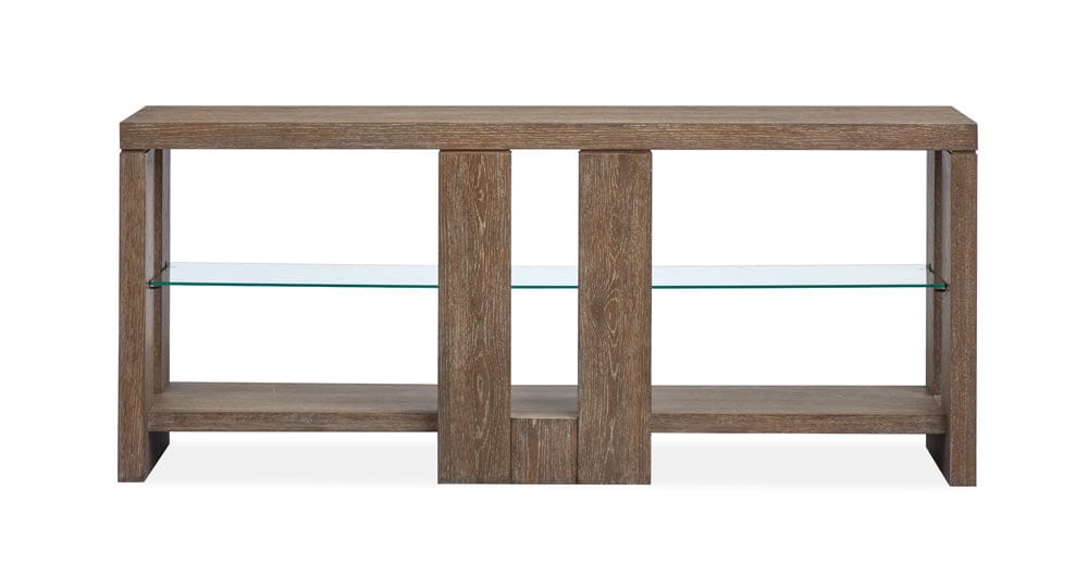 Henry & Mason  -  Rydell Spiced Brown Console Sofa Table  - AFA00904 view 4