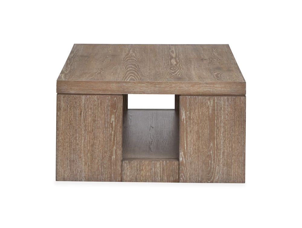 Henry & Mason  -  Rydell Spiced Brown Rectangular Cocktail Table With Casters  - AFA00905 view 4