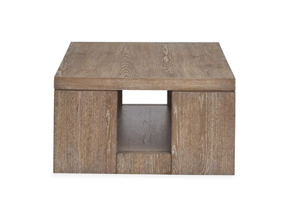 Henry & Mason  -  Rydell Spiced Brown Rectangular Cocktail Table With Casters  - AFA00905 view 4