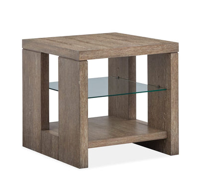 Henry & Mason  -  Rydell Spiced Brown Rectangular End Table  - AFA00906 view 1