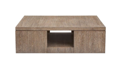 Henry & Mason  -  Rydell Spiced Brown Square Cocktail Table With Casters  - AFA00908 view 4