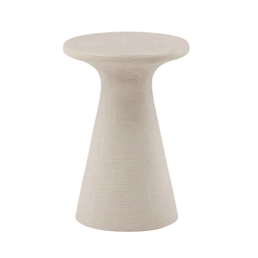 Henry & Mason - Sabine Ivory Lightweight Concrete Side Table - DV7267 veiw 1