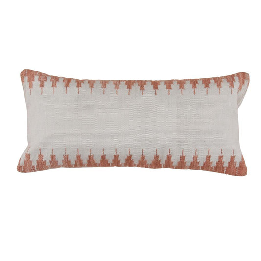 Henry & Mason - Salamash Handwoven 30in Accent Pillow in Terracotta - DV7585 veiw 1
