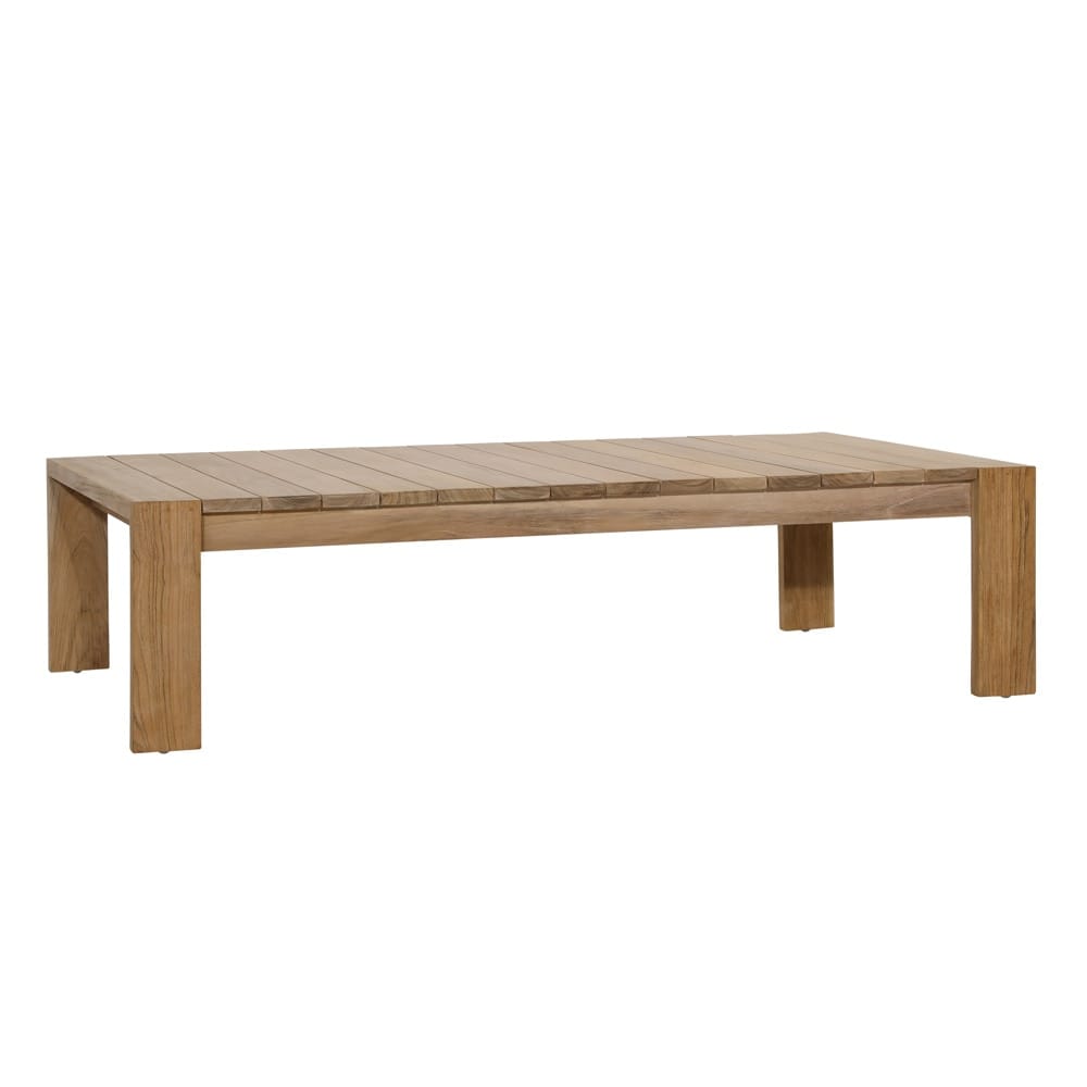 Henry & Mason - Salanda Natural Teak Wood Outdoor Coffee Table - DV7687 veiw 1