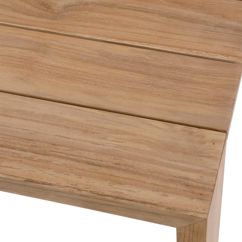 Henry & Mason - Salanda Natural Teak Wood Outdoor Coffee Table - DV7687 veiw 4