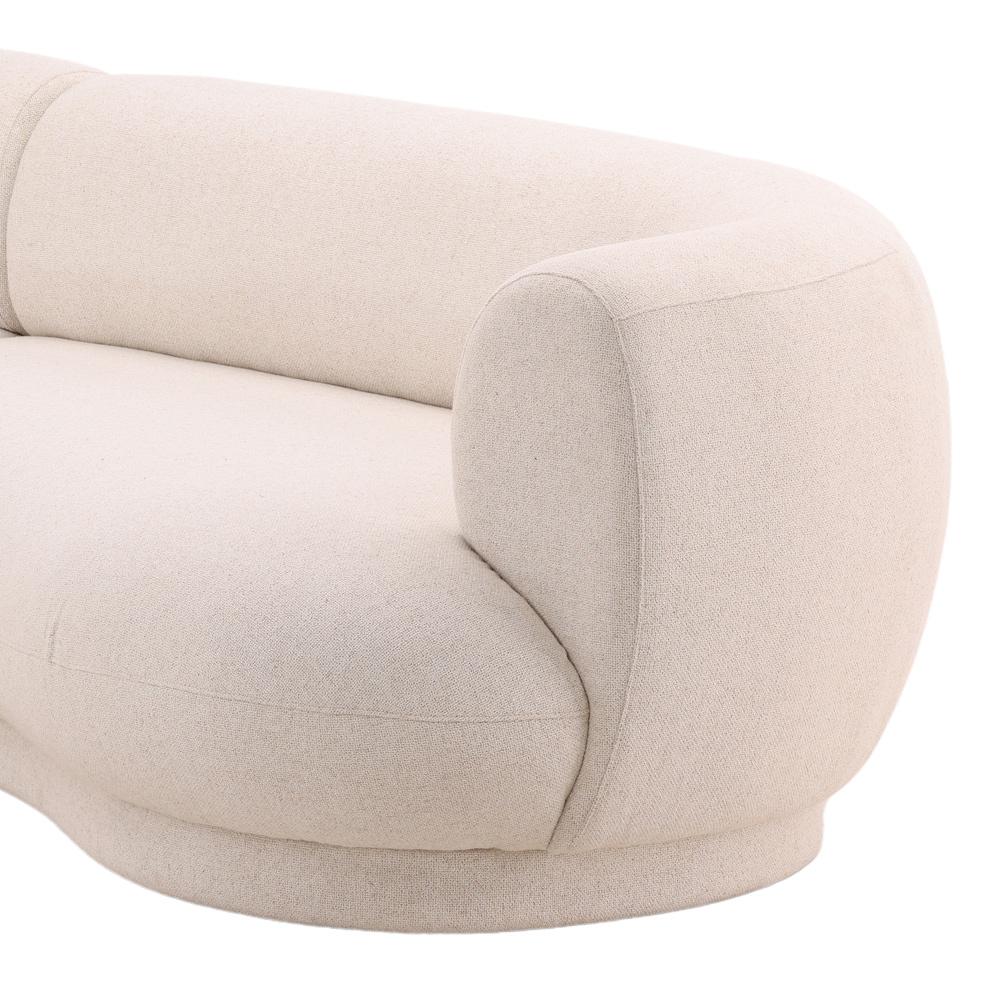 Henry & Mason - Saphiro Hadwood Frame Linen Upholstered LSF Chaise Sectional - DV7467 veiw 5