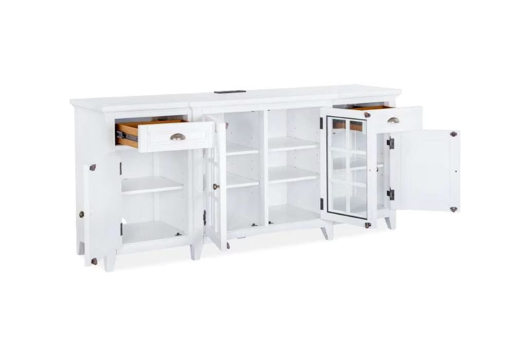 Henry & Mason - Seabrook 70" Entertainment Console in Chalk White - AFA00680 view 2