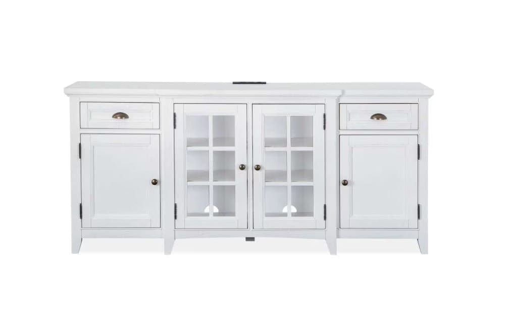 Henry & Mason - Seabrook 70" Entertainment Console in Chalk White - AFA00680 view 3
