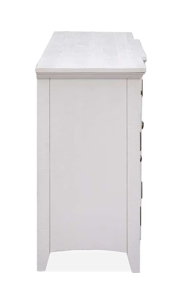 Henry & Mason - Seabrook 80" Entertainment Console in Chalk White - AFA00684 view 5