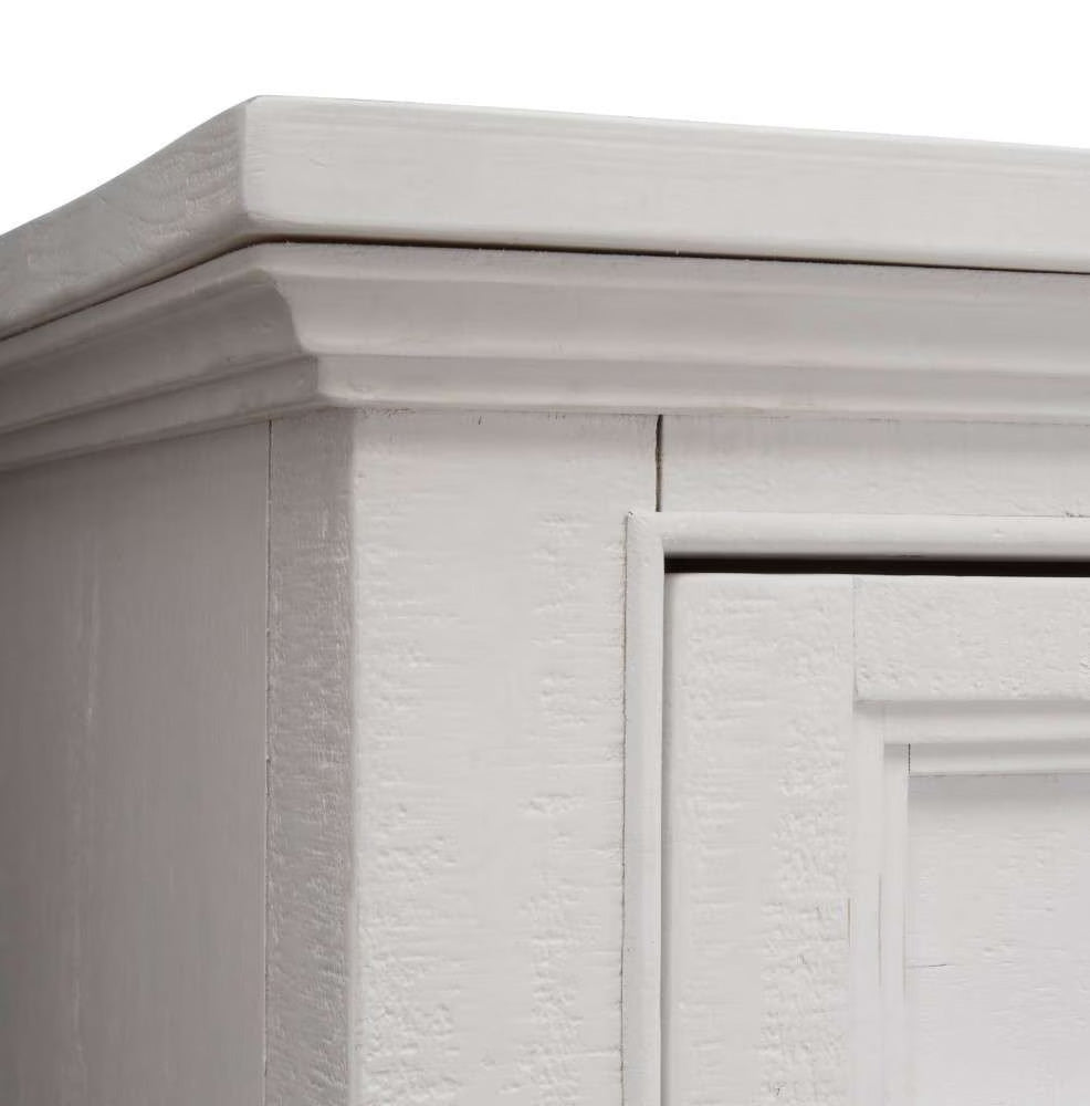 Henry & Mason - Seabrook 80" Entertainment Console in Chalk White - AFA00684 view 7