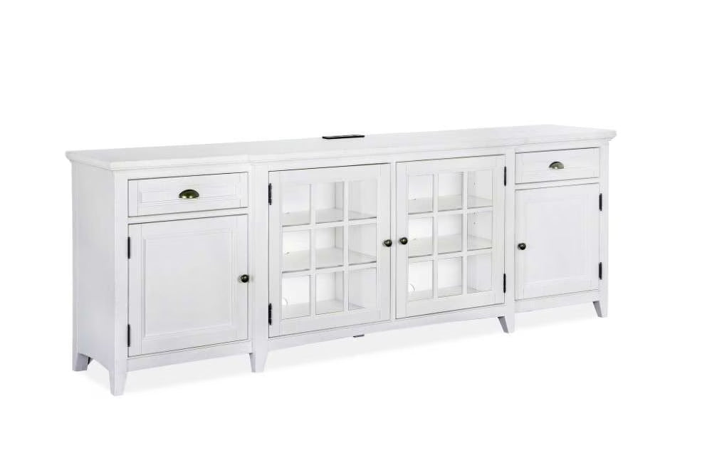 Henry & Mason - Seabrook 90" Entertainment Console in Chalk White - AFA00688 view 1
