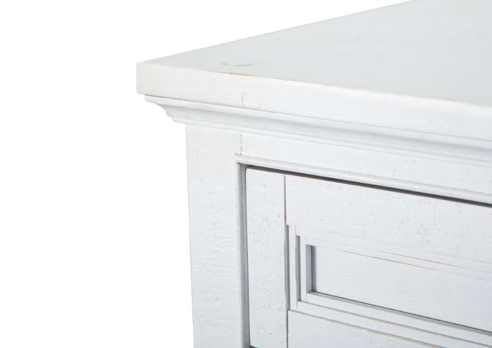 Henry & Mason - Seabrook 90" Entertainment Console in Chalk White - AFA00688 view 7
