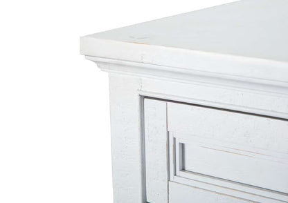 Henry & Mason - Seabrook 90" Entertainment Console in Chalk White - AFA00688 view 7