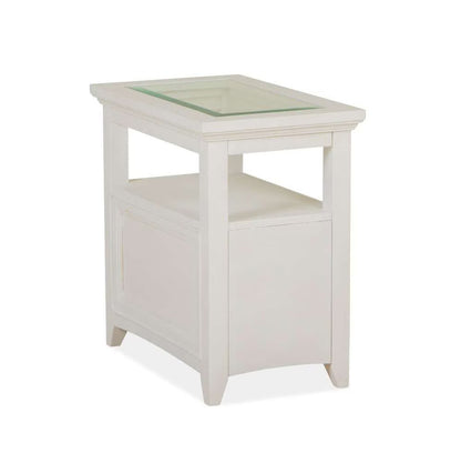 Henry & Mason - Seabrook Chairside End Table in Chalk White - AFA00692 view 3
