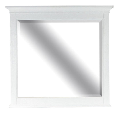 Henry & Mason  -  Seabrook Chalk White And Dovetail Grey 2 Tone Drawer Dresser With Landscape Mirror  - AFA00982 view 4