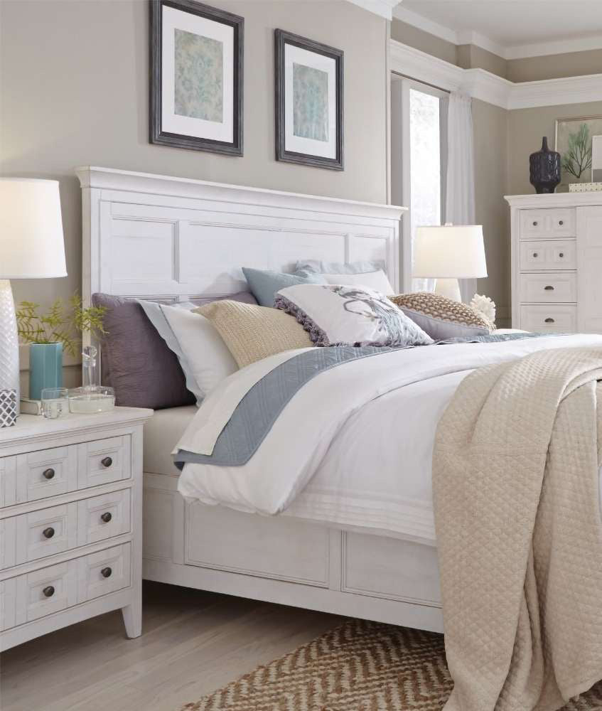 Henry & Mason - Seabrook Complete King Panel Bed with Regular Rails - AFA00333 view 3