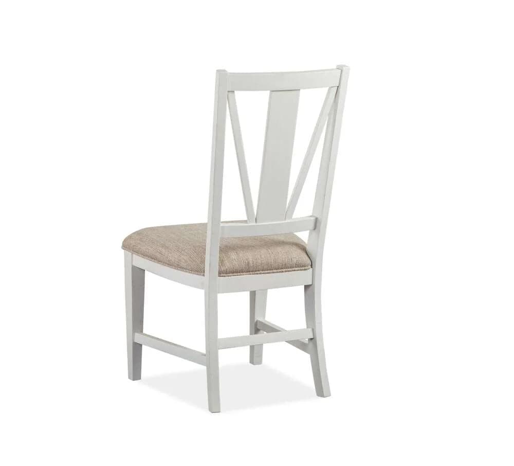 Henry & Mason - Seabrook Wood Dining Side Chair w/Upholstered Seat (Set of 2) KD - AFA00751 view 3