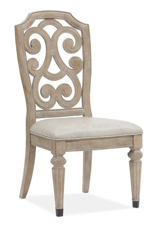 Henry & Mason - Selara Dining Side Chair w/Upholstered Seat (Set of 2) - AFA00419 view 2