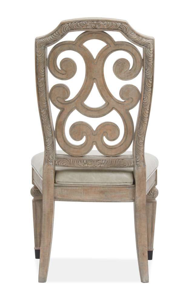 Henry & Mason - Selara Dining Side Chair w/Upholstered Seat (Set of 2) - AFA00419 view 3