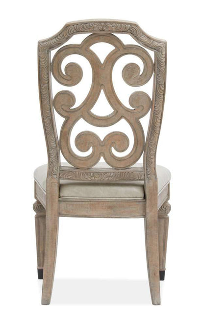 Henry & Mason - Selara Dining Side Chair w/Upholstered Seat (Set of 2) - AFA00419 view 3