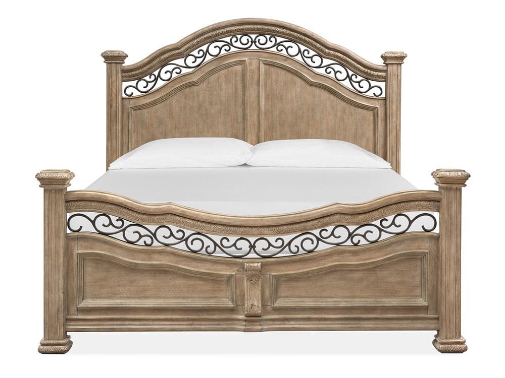 Henry & Mason  -  Selara Fawn California King Panel Bed  - AFA01108 view 2