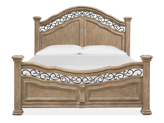 Henry & Mason  -  Selara Fawn California King Panel Bed  - AFA01108 view 2