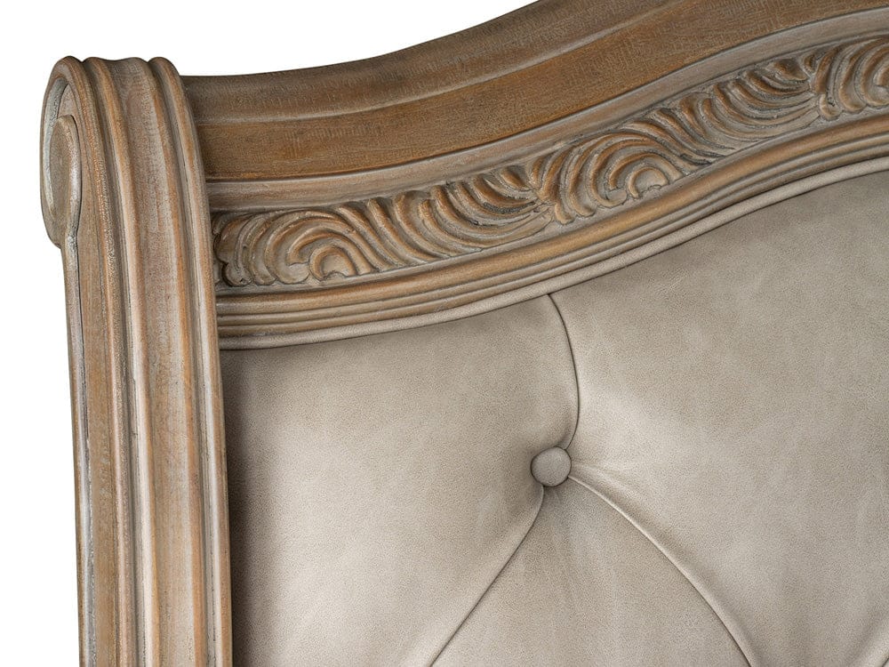 Henry & Mason  -  Selara Fawn California King Upholstered Sleigh Bed  - AFA01109 view 6