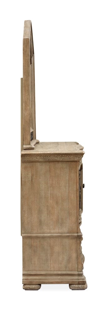 Henry & Mason  -  Selara Fawn Drawer Dresser With Shaped Mirror  - AFA01113 view 3