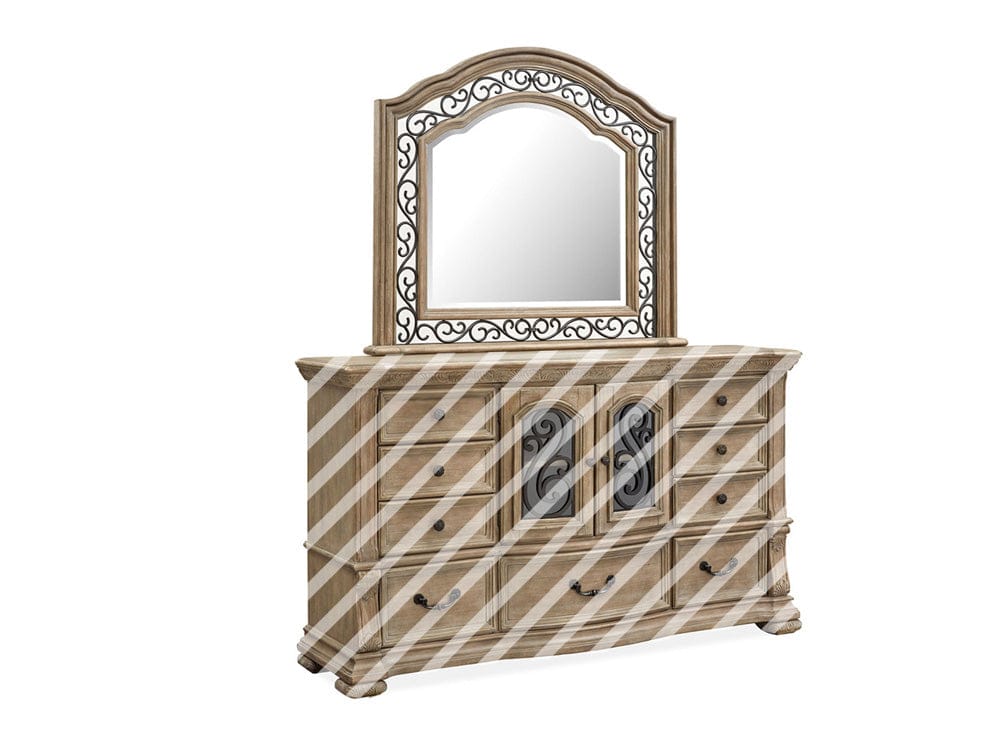Henry & Mason  -  Selara Fawn Shaped Mirror  - AFA01121 view 2