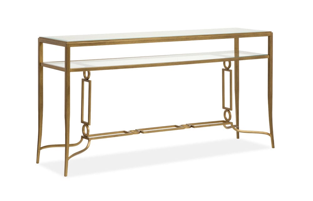 Henry & Mason  -  Seraphin Burnished Brass Rectangular Cocktail Table  - AFA01099 view 5