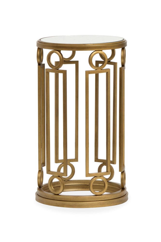 Henry & Mason  -  Seraphin Burnished Brass Round Accent Table  - AFA01102 view 3