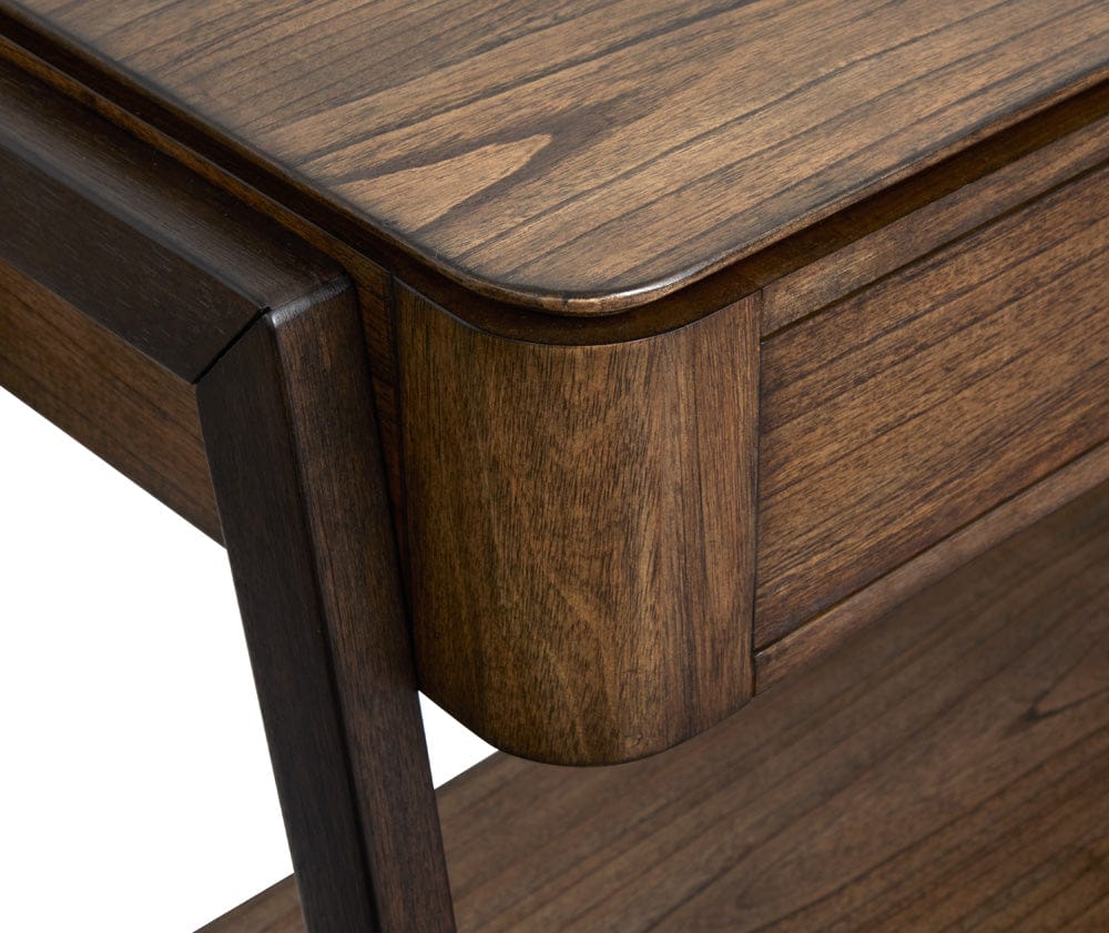 Henry & Mason  -  Serenea Milk Chocolate And Dark Chocolate Rectangular Sofa Table  - AFA00958 view 6