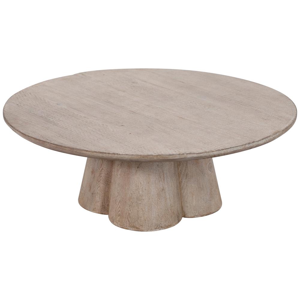 Henry & Mason - Shali Reclaimed Pine Wood Coffee Table in Light Warm Wash Finish - DV7429 veiw 2