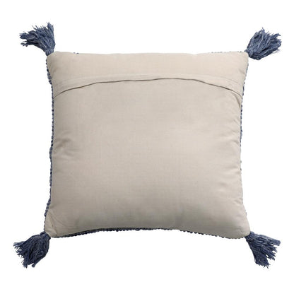 Henry & Mason - Shanta Handwoven Outdoor Pillow in Dark Blue - DV7578 veiw 2