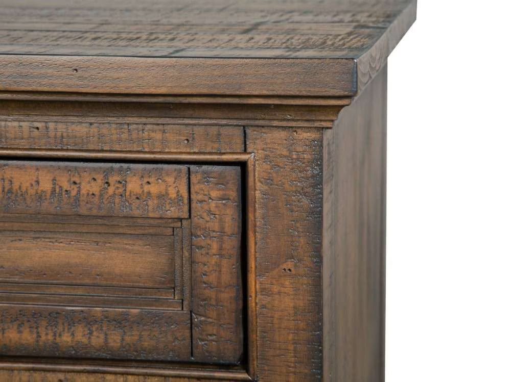 Henry & Mason - Silver Dune 80" Entertainment Console in Toasted Nutmeg - AFA00683 view 8