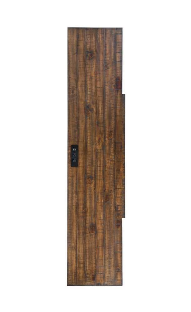 Henry & Mason - Silver Dune 80" Entertainment Console in Toasted Nutmeg - AFA00683 view 10