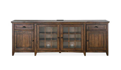 Henry & Mason - Silver Dune 90" Entertainment Console in Toasted Nutmeg - AFA00687 view 2
